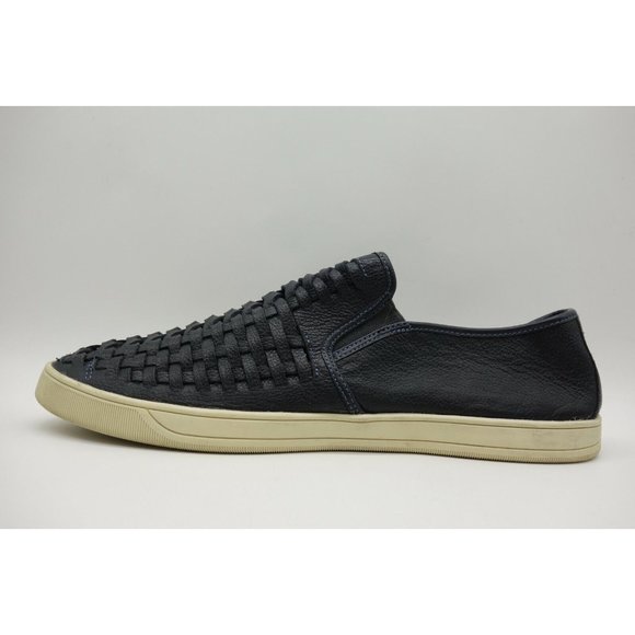 Steve Madden Navy Blue Woven Leather Casual Slip On Loafers Shoes Men\'s 12 M main image 10